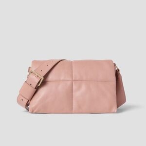 AllSaints - Vittoria Shoulder Bag - Pink Quilted